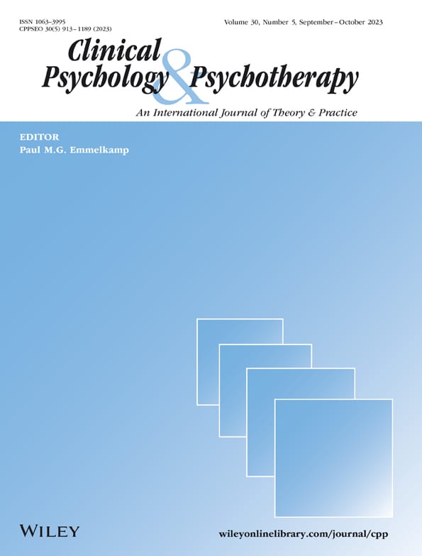 Clinical Psychology and Psychotherapy