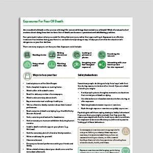 Exposures For Fear Of Death