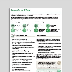 Exposures For Fear Of Flying