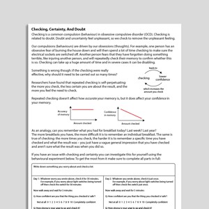 Checking Certainty And Doubt