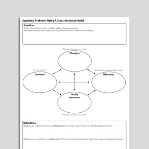 Exploring Problems Using A Cross Sectional Model