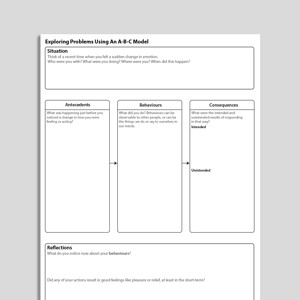 Exploring Problems Using An A-B-C Model